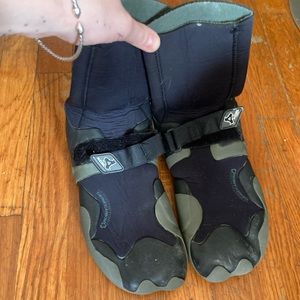 XCEL Thermo Carbon Wetsuit Booties Shoes Scuba Surfing Boots